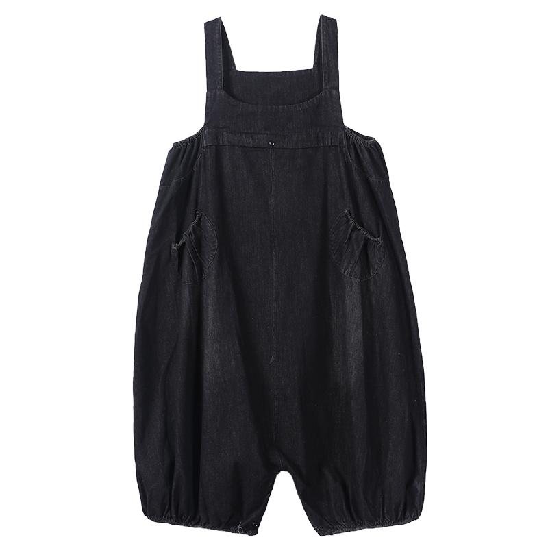 Løs Denim Jumpsuit