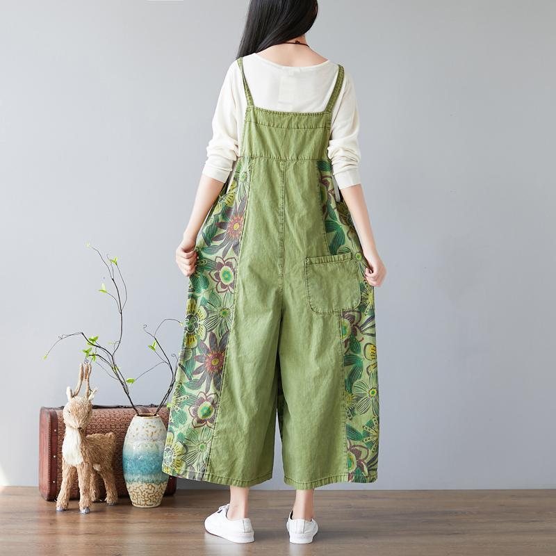 Sommer Vår Ny Wide-leg Dame Casual Jumpsuit