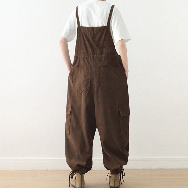 Stropp Løs Rett Casual Jumpsuit