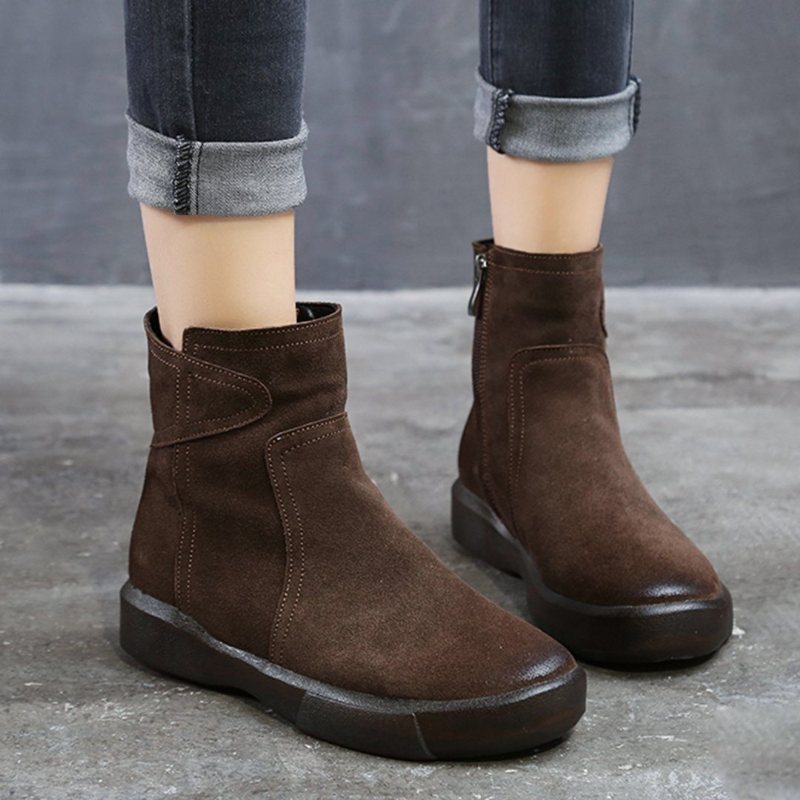 Flats Chelsea Boots For Dame