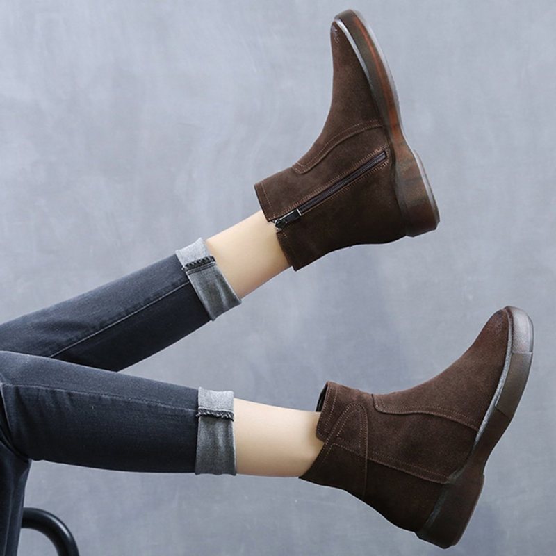 Flats Chelsea Boots For Dame