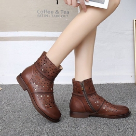 Hule Retro Casual Short Boots