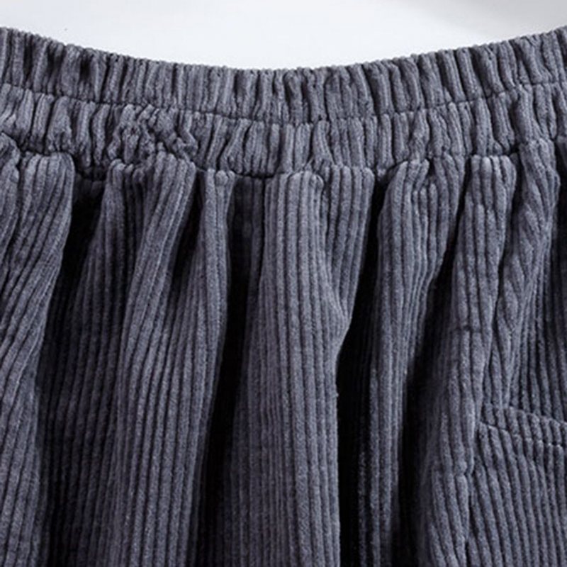 Corduroy Pounch Harem Pants