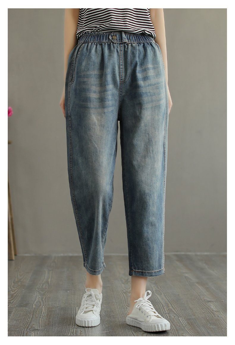 Sommer Tynne Løse Denim Jeans