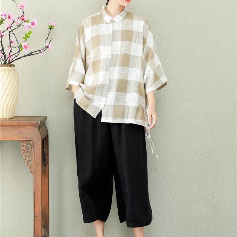 Summer Retro Loose Wide Leg Bukser