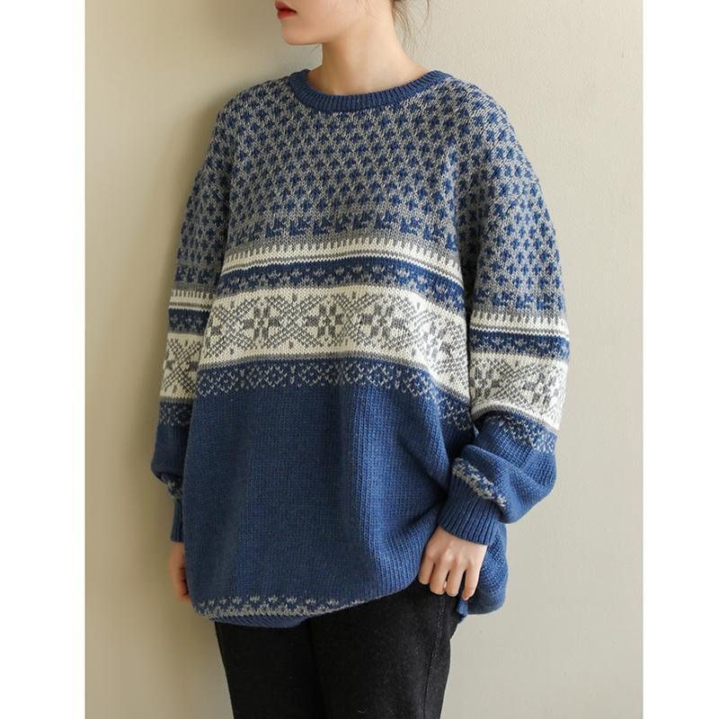 Fritid Retro Versatile Pullover Genser