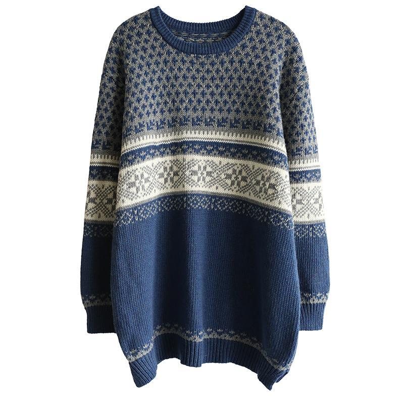 Fritid Retro Versatile Pullover Genser