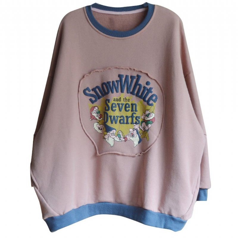 Sweatshirt Med Snøhvit Seven Dwarfs Print