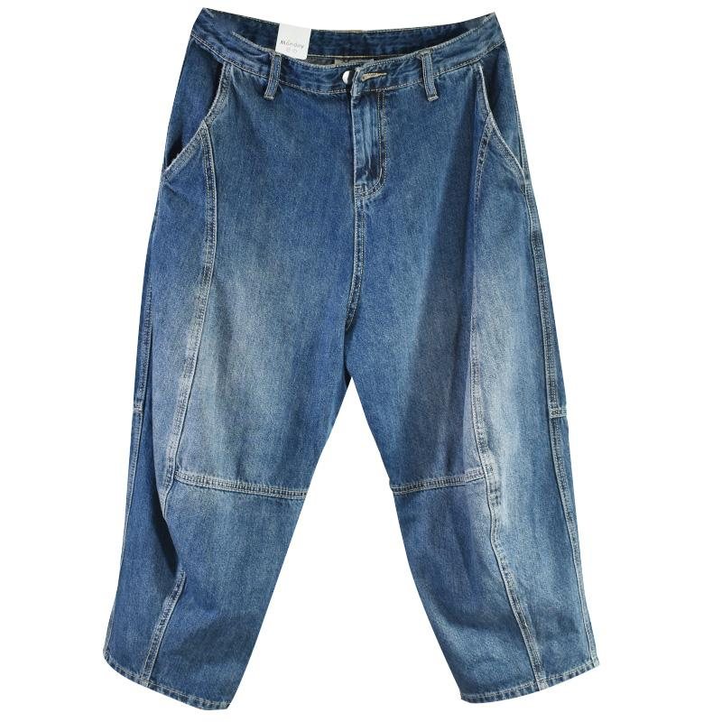 Høst Jeans Med Høy Midje Løs