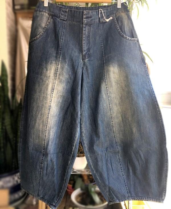 Løse Casual Jeans Med Brede Ben