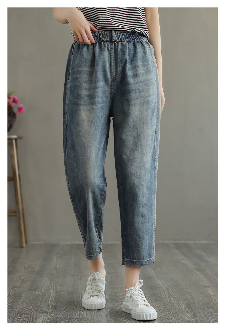 Sommer Tynne Løse Denim Jeans