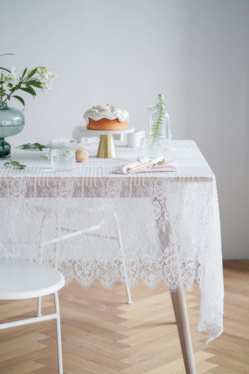 Nordic Farmhouse Style Blondeserviettduk