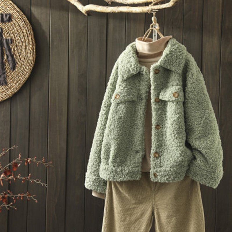 Teddy Bear Cashmere Frakk