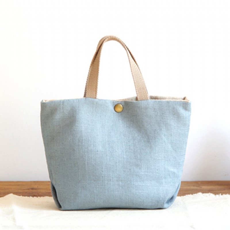 Corduroy Solid Canvas Casual Bag Håndveske