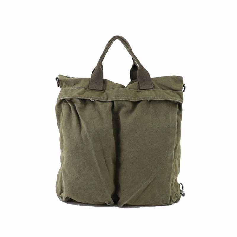 Rich Features Canvas Casual Messager Bag Skulderveske