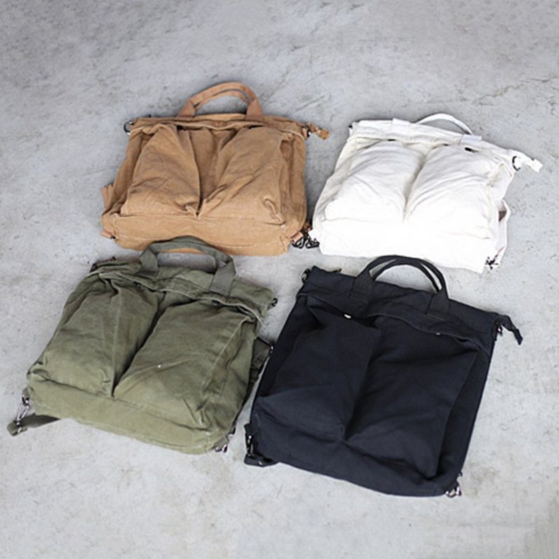 Rich Features Canvas Casual Messager Bag Skulderveske