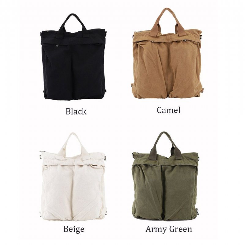 Rich Features Canvas Casual Messager Bag Skulderveske