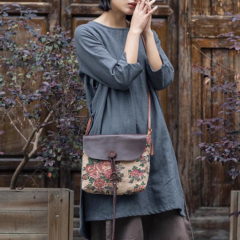 Søt Casual Retro Crossbody-veske For Kvinner