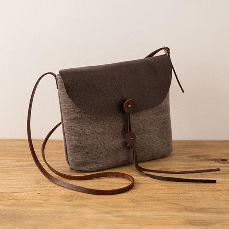 Søt Casual Retro Crossbody-veske For Kvinner