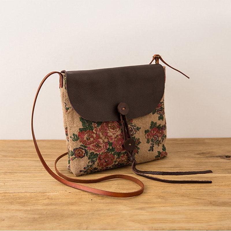 Søt Casual Retro Crossbody-veske For Kvinner