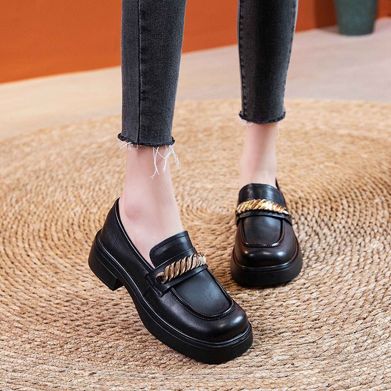 Dame Sommer Leather Casual Loafers