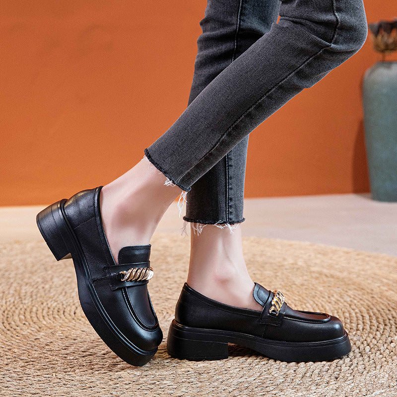 Dame Sommer Leather Casual Loafers