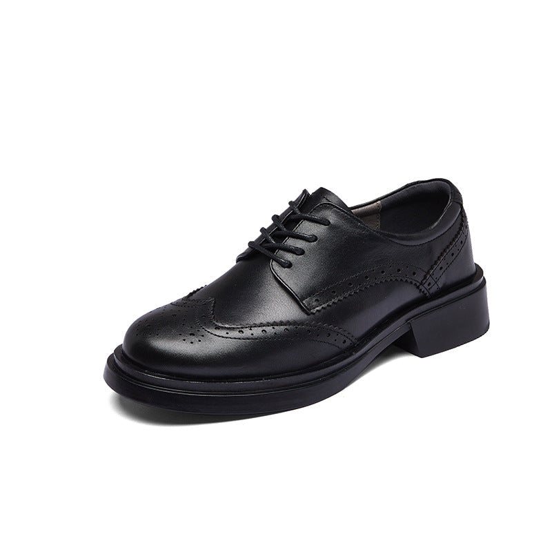 Kvinner Casual Vintage Fashion Leather Loafers