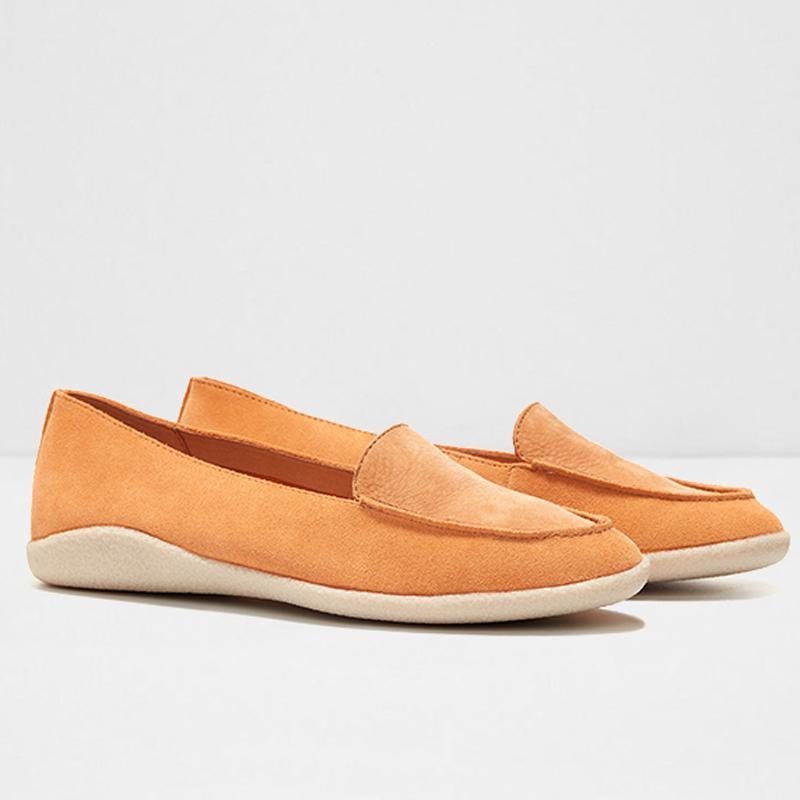 Uformell Komfortabel Flat Slip On Loafers Sko